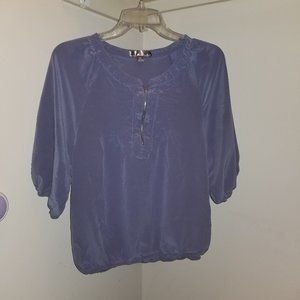 Dusty Blue M Blouse
